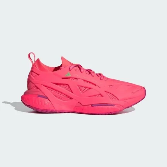 Adidas by Stella McCartney Solarglide IF6060 Womens 10 Pink Running Shoes ZPO864