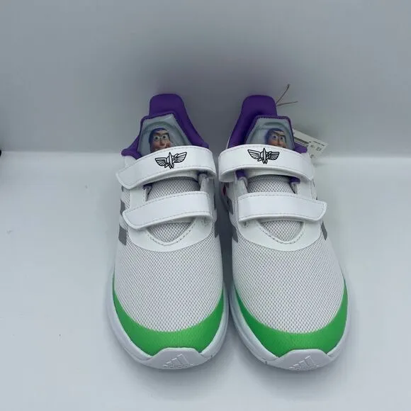 Adidas Fortarun Buzz CF Diseny Unisex Kids Running Shoes Size 3Y White GZ0642