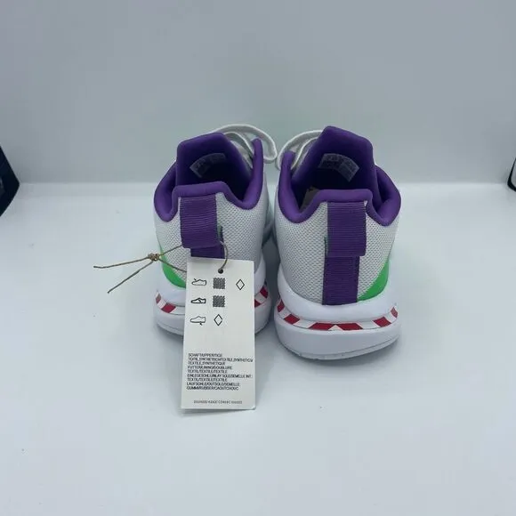 Adidas Fortarun Buzz CF Diseny Unisex Kids Running Shoes Size 3Y White GZ0642