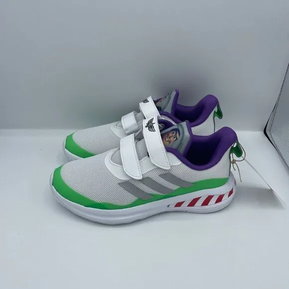 Adidas Fortarun Buzz CF Diseny Unisex Kids Running Shoes Size 3Y White GZ0642