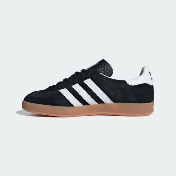 Adidas Gazelle H06259 Sneakers Men's US 11 Black White Suede Indoor Shoes TF2422