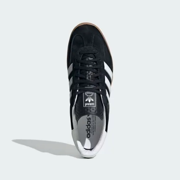 Adidas Gazelle H06259 Sneakers Men's US 11 Black White Suede Indoor Shoes TF2422