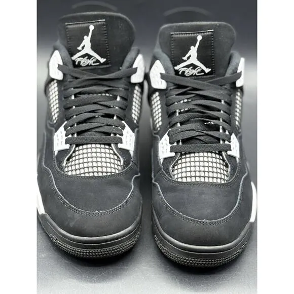 Air Jordan 4 Retro White Thunder Style # FQ8138-001 Size 13