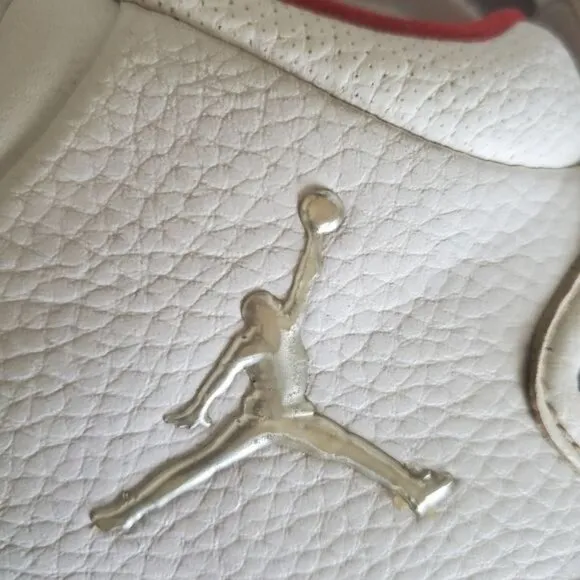 Air Jordan big fund GS shoes sneakers big boy size 5.5Y white red bv6434 100