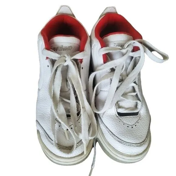 Air Jordan big fund GS shoes sneakers big boy size 5.5Y white red bv6434 100