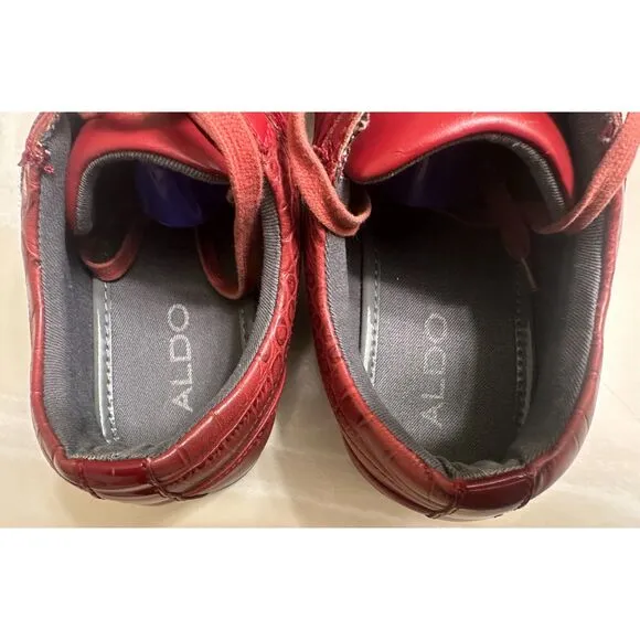 Aldo Red Sneakers