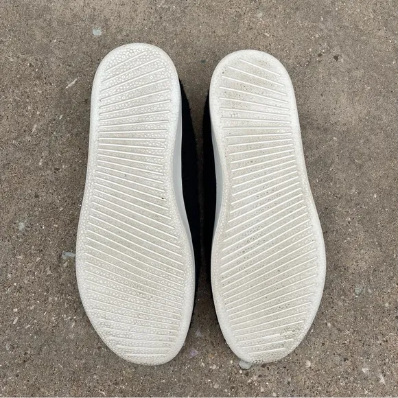 Allbirds Lounger Fluffs Men’s Sz 10 Natural Black Cream Sole Merino Wool Casual