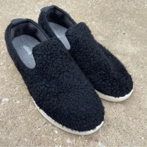 Allbirds Lounger Fluffs Men’s Sz 10 Natural Black Cream Sole Merino Wool Casual