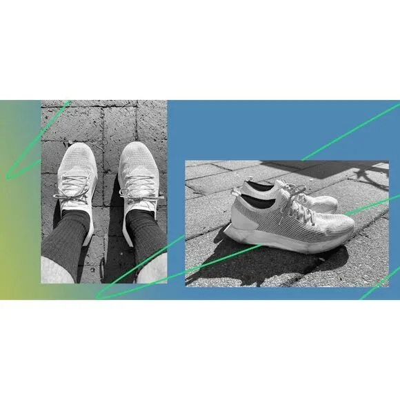 Allbirds Men’s Tree Flyers Blizzard White Running Shoes Size 11