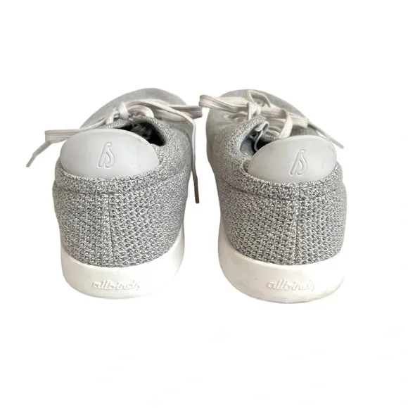 Allbirds Men's Tree Pipers Size 12 Gray Knit Sneakers Luna White Sole Size 13