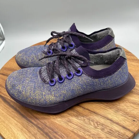 Allbirds Mens Wool Dasher Mizzle Low Purple Running Shoes Size 11 Sneakers