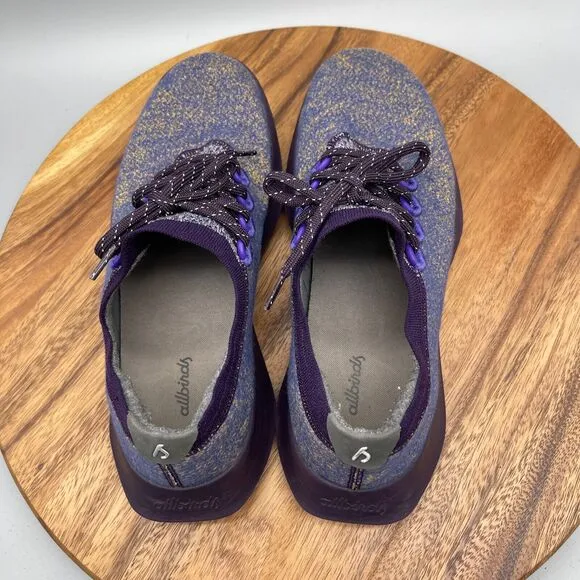 Allbirds Mens Wool Dasher Mizzle Low Purple Running Shoes Size 11 Sneakers