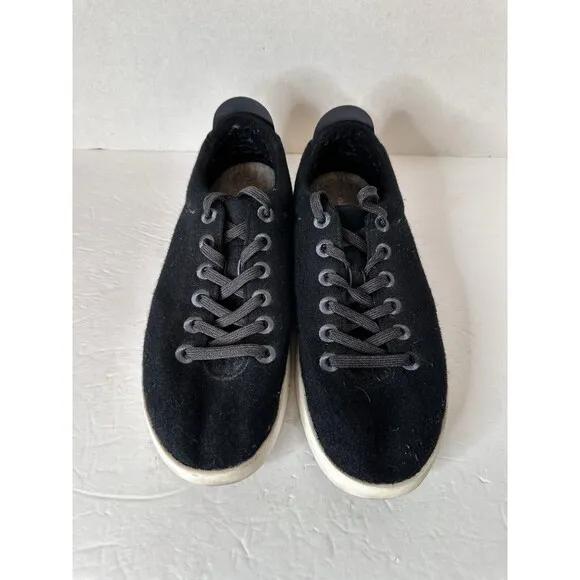 Allbirds Men's Wool Pipers WP Black  Comfort Running Shoes Sneaker Size 12 US
