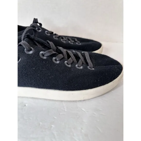 Allbirds Men's Wool Pipers WP Black  Comfort Running Shoes Sneaker Size 12 US