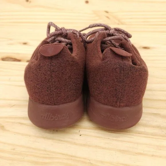 Allbirds Men's Wool Runners WR Sz 10 Burgundy Running Shoes Sneakers Athletic