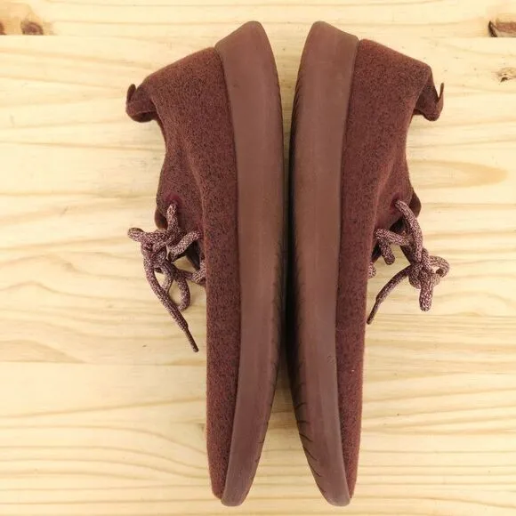 Allbirds Men's Wool Runners WR Sz 10 Burgundy Running Shoes Sneakers Athletic