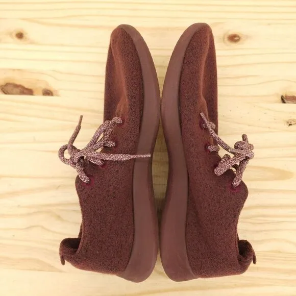Allbirds Men's Wool Runners WR Sz 10 Burgundy Running Shoes Sneakers Athletic