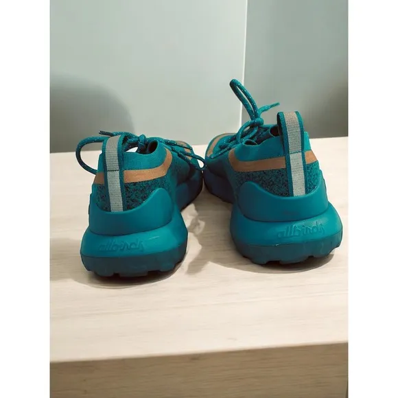 Allbirds Trail Runners SWT Men's Size 8 Teal Blue Running Shoes