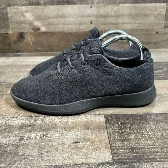 Allbirds Women’s Size 10 The Wool Runner Sneakers Natural Black Athletic Shoes