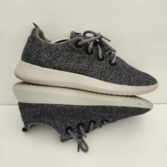 Allbirds Wool Runners Wool Running Shoes Sneakers Dark Gray‎ Mens Size 13