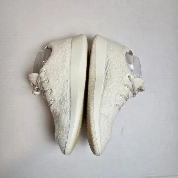Allbirds WRF Wool Runner Fluffs White Running Shoes Women's Size 7