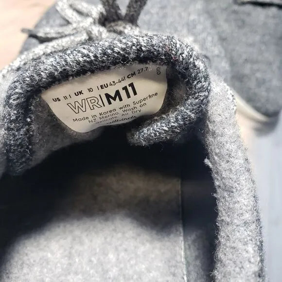 Allbirds Gray Wool Running Men's shoes