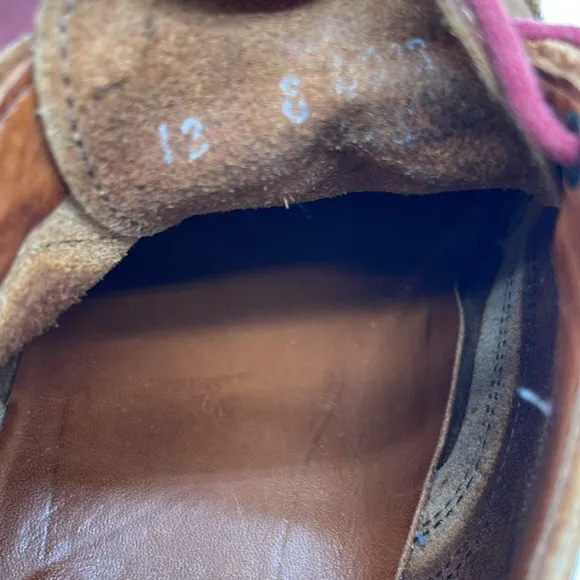 Allen Edmonds Strandmok Leather Oxford Shoes Size 12