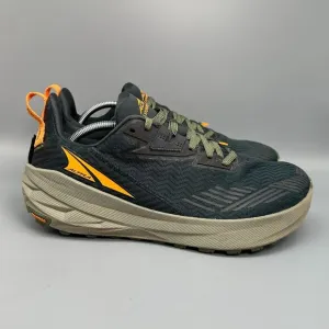 Altra Experience Wild Men's 11.5 Green Trail Running Sneakers Lace-Up Low Top