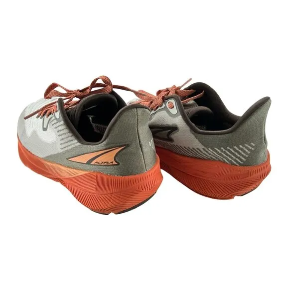 Altra Men's Experience Flow Gray/Orange Running Shoes Sneakers 9