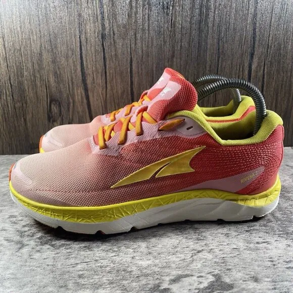 Altra Rivera 2 Women's Road Running Shoes Size 9 Coral Yellow