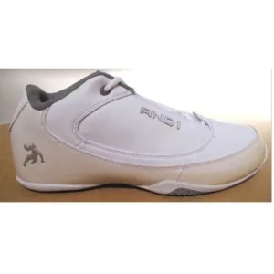 AND 1 Slasher Low White/Gray Mens Basketball Shoes