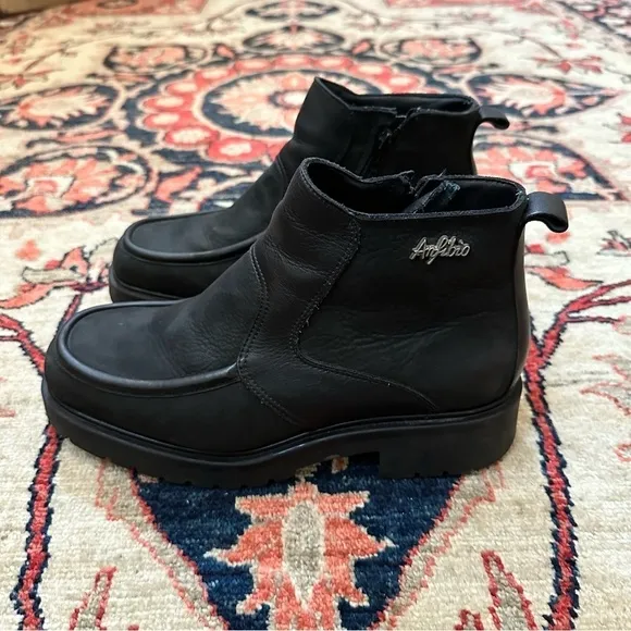 Anfibio Waterproof Leather Boots