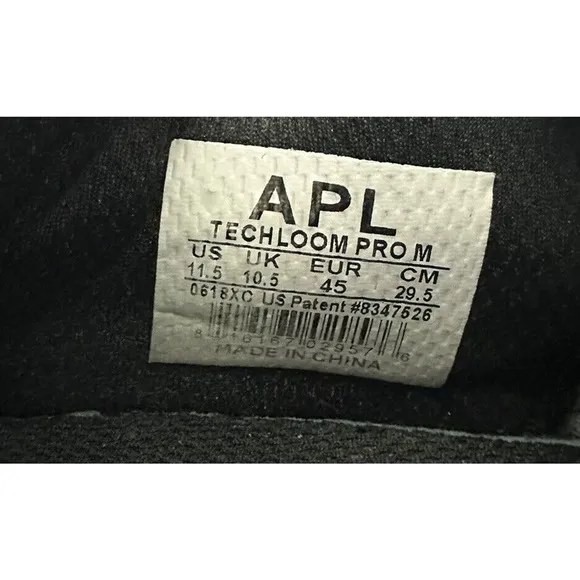 APL Mens Techloom Pro 8347526 Gray Running Shoes Sneakers Size 11.5