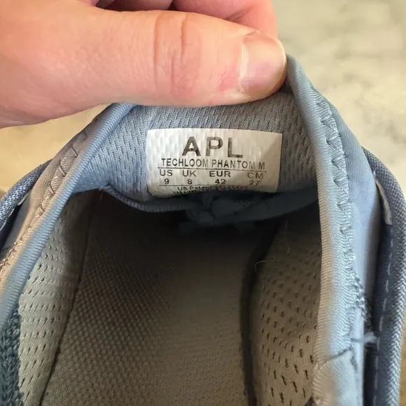 APL Techloom Phantom Blue Lace Up Active Sneakers Shoes M9/W10.5