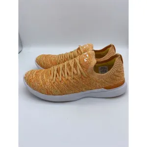 APL Techloom Wave Sneakers Womens 8 Orange Athletic Propulsion Labs Shoes
