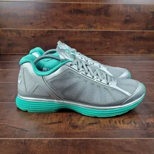 APL Windchill Grey Blue Athletic Running Shoes Womens Size 12