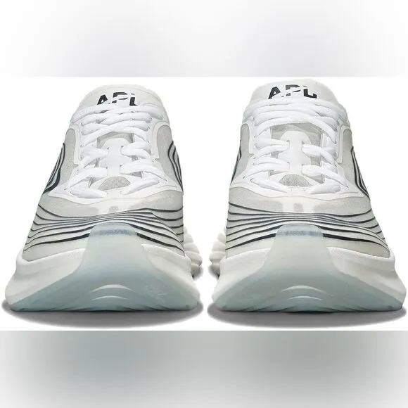 APL Athletic Propulsion Streamline Running Shoes Sneakers Ivory Smoke
