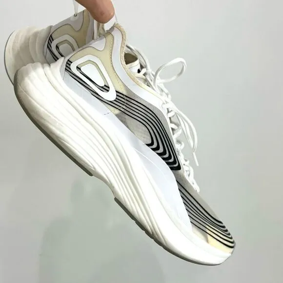 APL Athletic Propulsion Streamline Running Shoes Sneakers Ivory Smoke