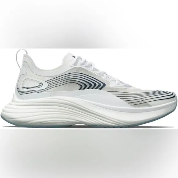 APL Athletic Propulsion Streamline Running Shoes Sneakers Ivory Smoke