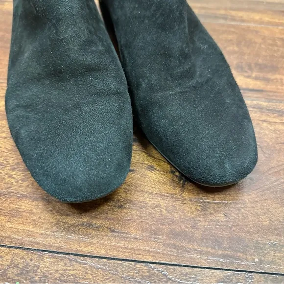 Aquatalia Ulyssa Waterproof Suede Ankle Boots booties hidden wedge size 9.5