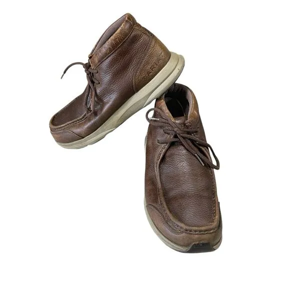 Ariat Men's 'Spitfire' Lace-Up Soft Toe Work/Hiking Boot Brown Size 7D-Comfort