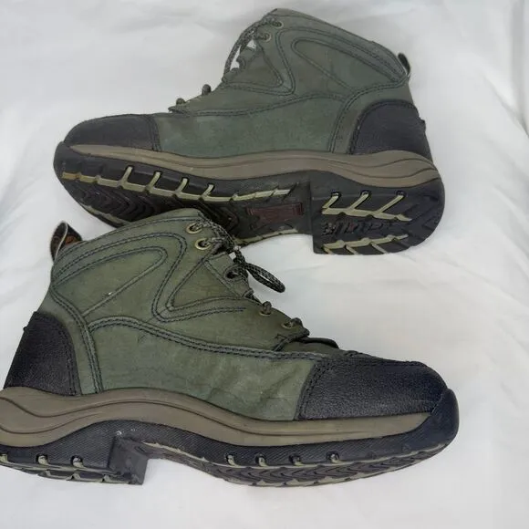 Ariat Terrain Waterproof Hiking Boots Outdoor Olive Green Womens Size 5.5B‎