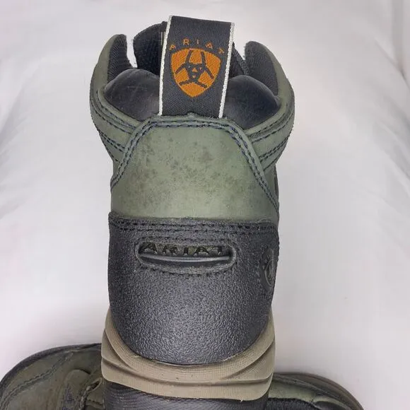 Ariat Terrain Waterproof Hiking Boots Outdoor Olive Green Womens Size 5.5B‎