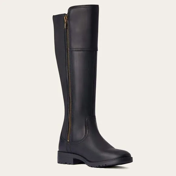 ARIAT Women’s Sutton H20 Waterproof Tall Boot Black Equestrian 10024986 Size 7