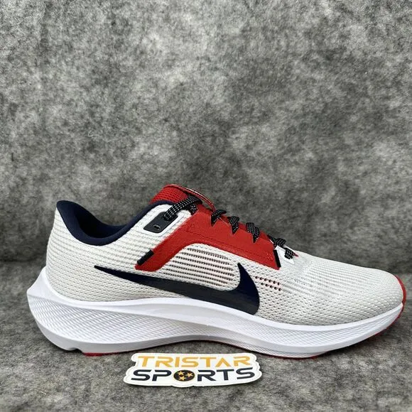 Arizona Wildcats Nike Zoom Pegasus 40 Running Shoes Mens Sz 8 White DZ5945-100