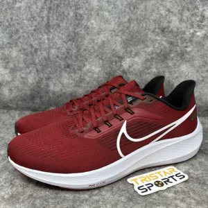 Arkansas Razorbacks Nike Zoom Pegasus 39 Running Shoes Mens Sz 14 DR1989-600