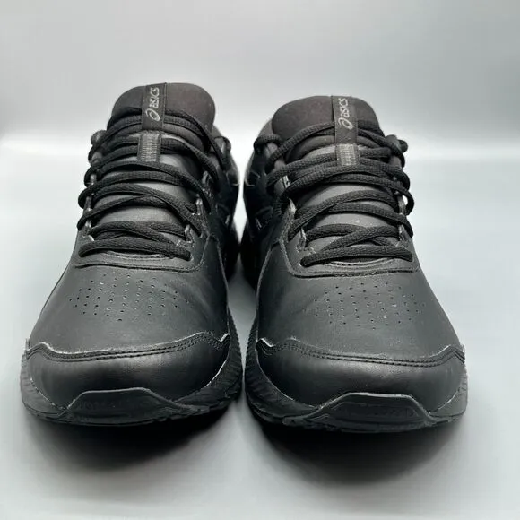 ASICS GEL-CONTEND SL Men's 10 Black Athletic Running Sneakers Lace-Up Low Shoes