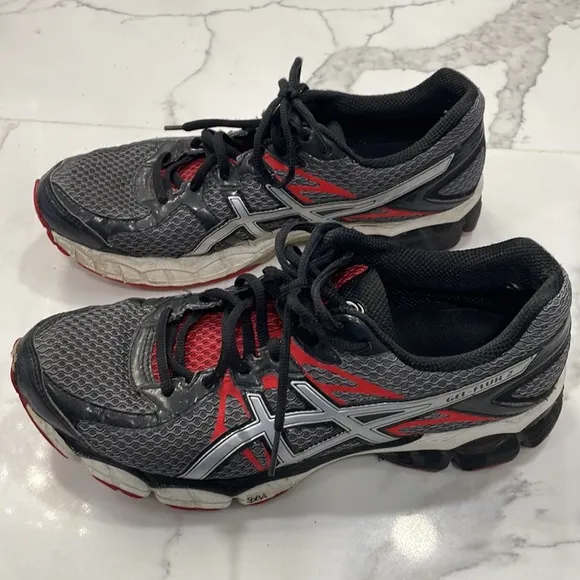 ASICS gel flux 2 running shoes grey 9.5 M