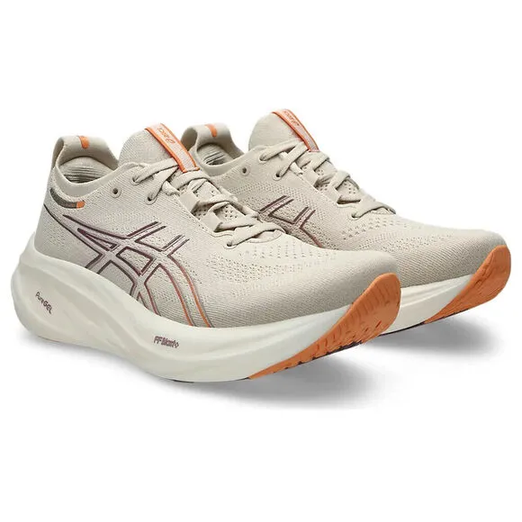 Asics Gel-Nimbus 26 1012B601-250 Sneaker Women's 11 Oatmeal Running Shoes TF3033