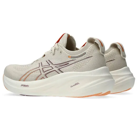 Asics Gel-Nimbus 26 1012B601-250 Sneaker Women's 11 Oatmeal Running Shoes TF3033